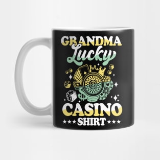 Grandma Lucky Casino Shirt Mug